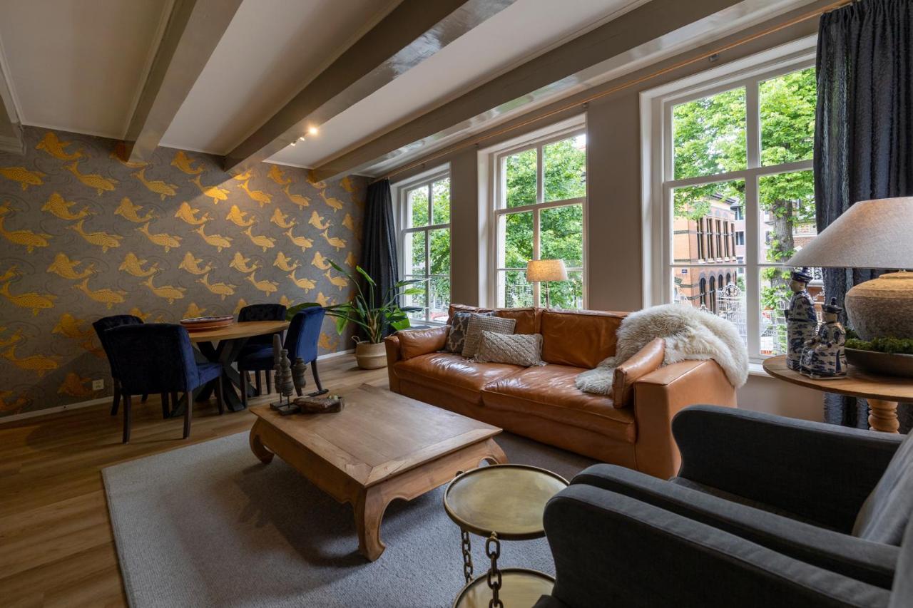 Heritage 17Th Century City Apartment Monsieur Philippe Leeuwarden Kültér fotó